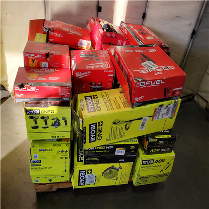 🌞Summer Sale is Heating Up!🏖️MIXED TOOLS PALLET – LOT ID: 251035 – Untested Customer Return