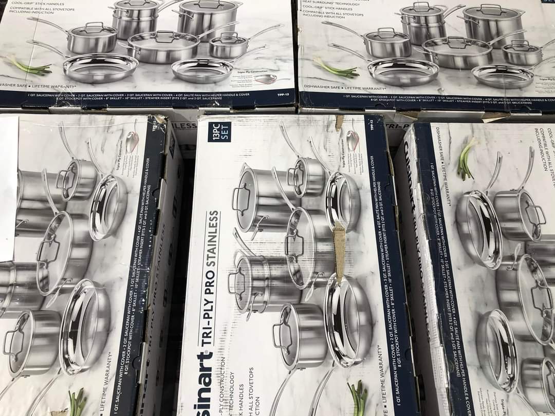 🍲Cookware SETS PALLET – LOT ID: 241101 – Untested Customer Return