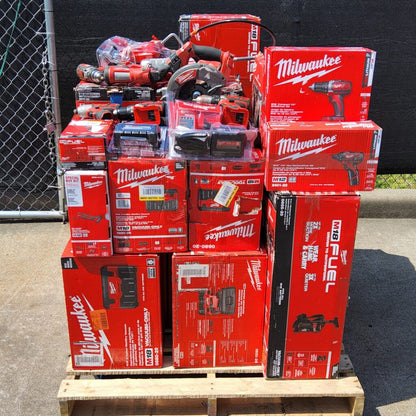🌞Summer Sale is Heating Up!🏖️MIXED TOOLS PALLET – LOT ID: 251035 – Untested Customer Return